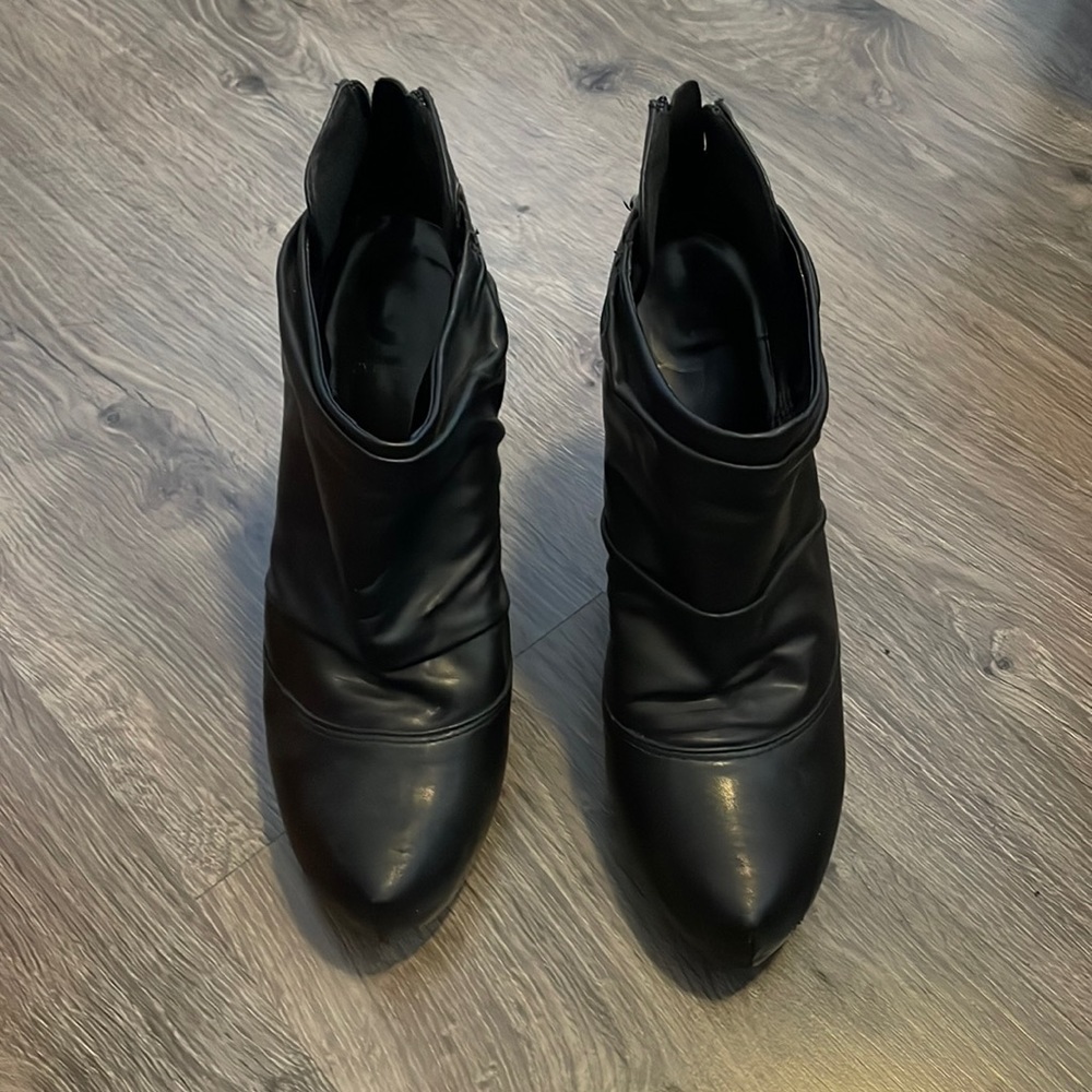 G by Guess heeled booties